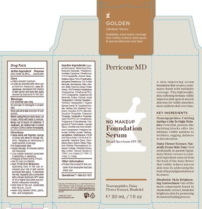 No Make Up Foundation Serum - Golden.jpg Golden PDP - No Make Up Foundation Serum Golden